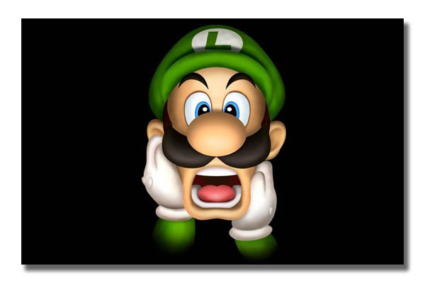 VG0195 Luigi Shocked Scream